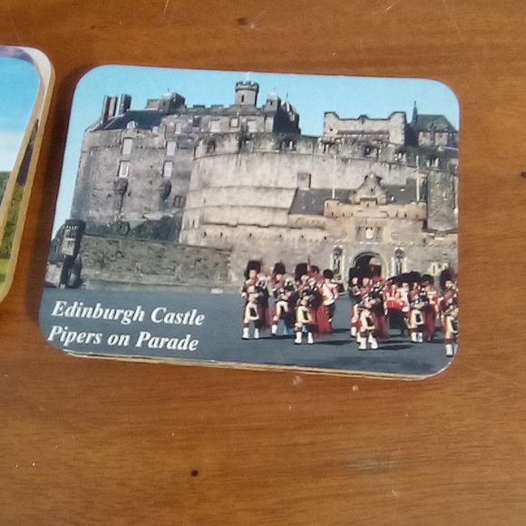 Vintage Scotland Souvenir Coaster Set - Picture 7 of 12